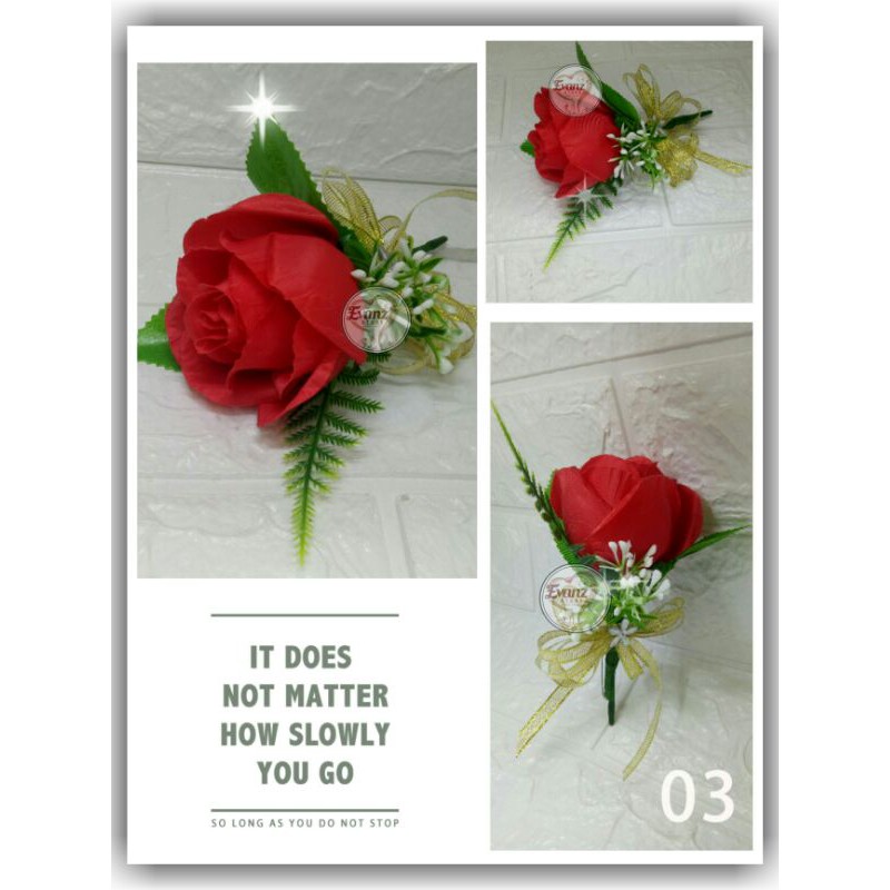 Korsase - Pengantin - Wisuda - Bunga Jas Pengantin pria- buket bunga-hand Bouquet - bucket