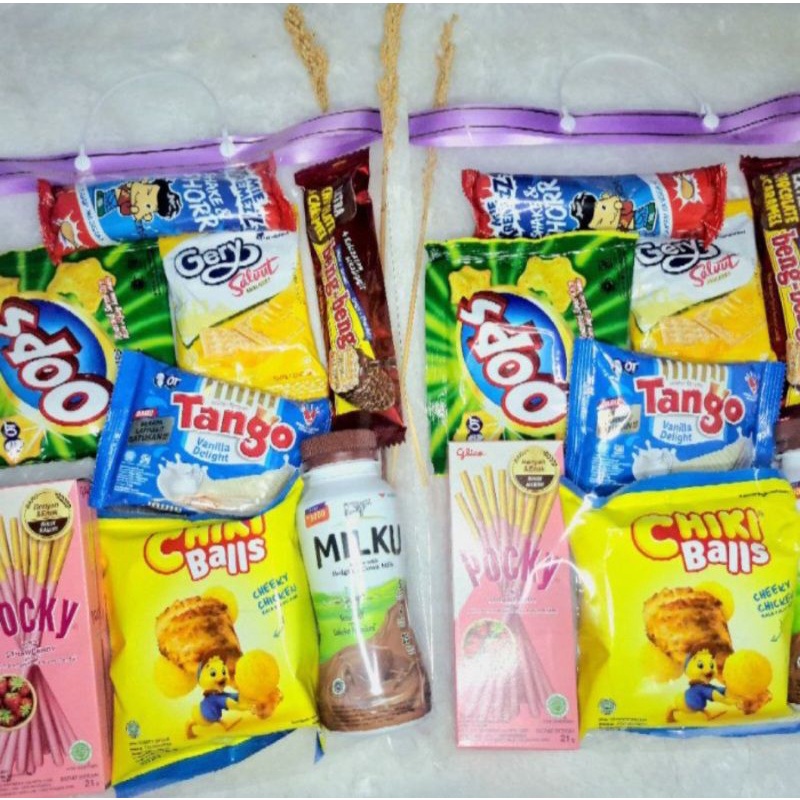 Paket Murah Parsel Ulang Tahun Anak Bingkisan Syukuran Bingkisan Snack Ulang Tahun Anak