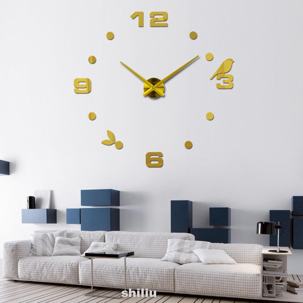3d Diy Acrylic Mirror Wall Sticker Clock Home Decor Mural Decals Simple Large Shopee Indonesia 3d Diy Acrylic Mirror Wall Sticker Clock Home Decor Mural Decals Simple Large Shopee Indonesia