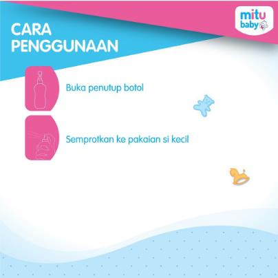 * NCC * Mitu Baby Fresh And Clean Cologne Spray Parfum Bayi Balita Wangi Sepanjang Hari