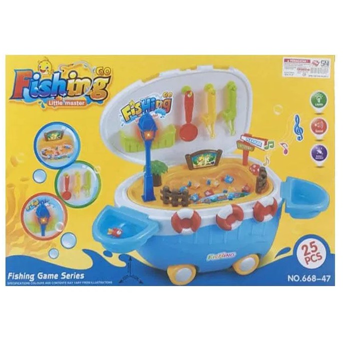 Little Master Fishing Go 668-47 / Mainan Anak Mancing Ikan