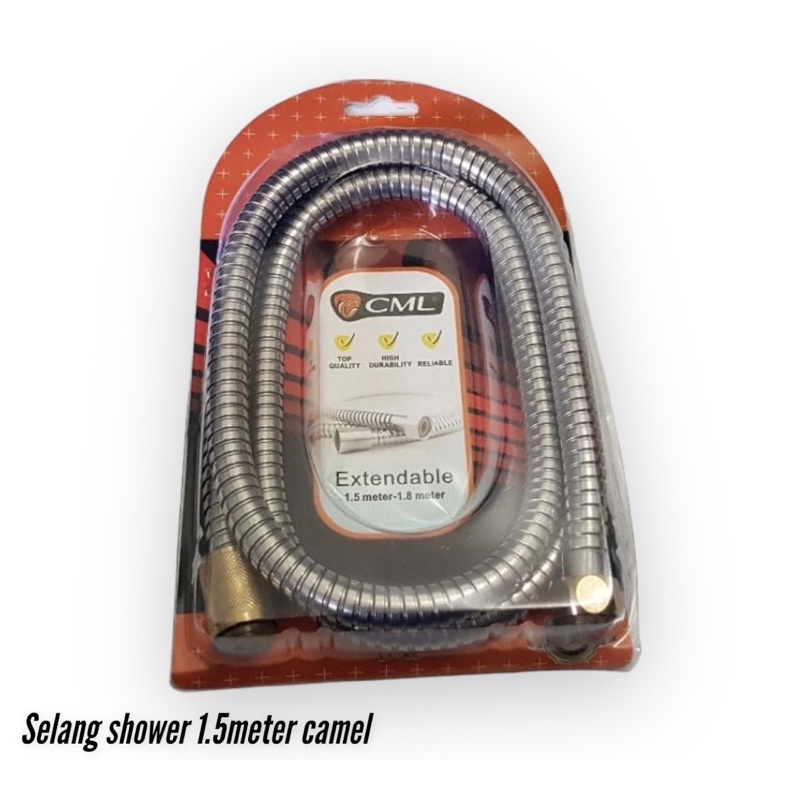 Selang shower flexibel 1.5meter Camel