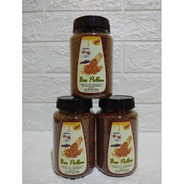

Madu bee pollen 200gr Asli