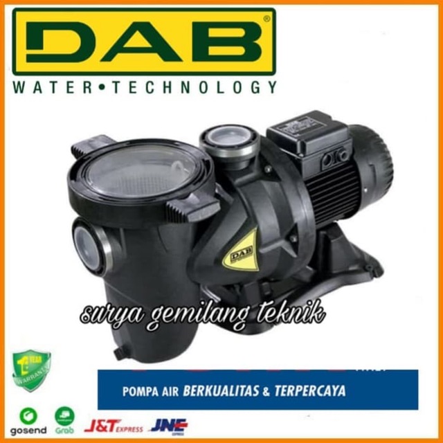 POMPA KOLAM RENANG DAB ITALY EUROSWIM 150 1.5HP MESIN POMPA KOLAM RENANG DAB