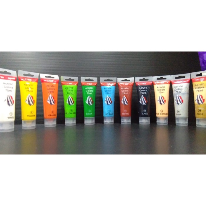 

Kusus Hari Ini Titi Acrylic Colors / Cat Acrylic 75Ml For Outdoor Display Sale!!!