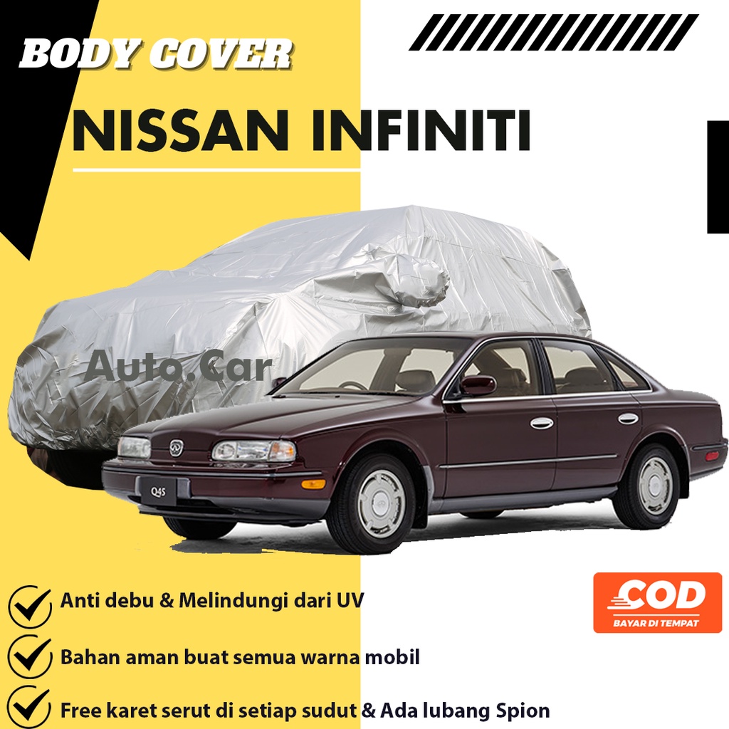 Infinity Body Cover Mobil nissan infiniti Sarung Mobil infiniti/mazda 323/mazda 626/toyota corona/sedan corona/civic genio/civic ferio/civic lx/civic fd/corolla/corolla dx/corolla great/corolla all new/grand civic