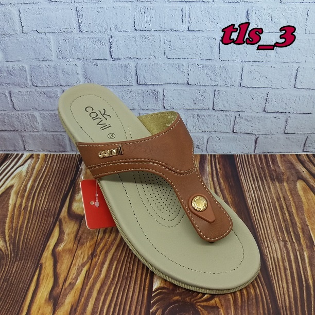 SANDAL WANITA CARVIL FAUNAL ORIGINAL 36-40 SENDAL CASUAL DEWASA