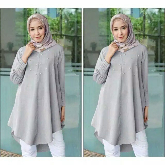 021 BLOUSE UTAMI # Pakaian Wanita Dewasa  Gaya Kekinian Baru Murah Grosir Tanah Abang