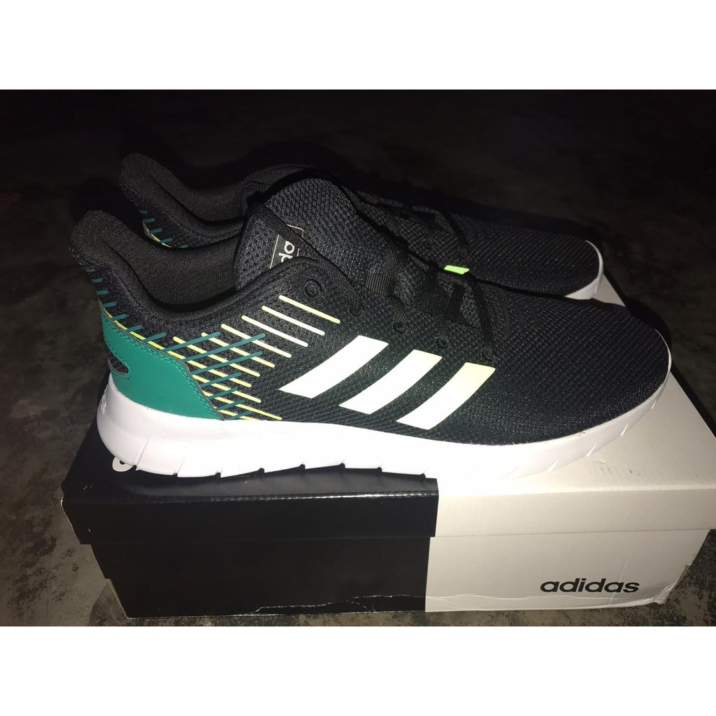 Adidas Running ASWEERUN Shoes Pria Hitam EG3179 - SIZE UK 11