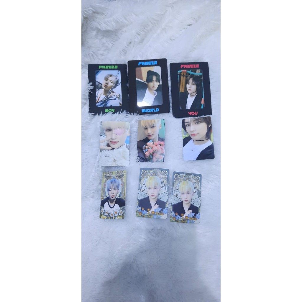 PHOTOCARD TXT FREEZE ALBUM POB WEVERSE GIFT / BENEFIT WEVERSE TXT / PC BEOMGYU