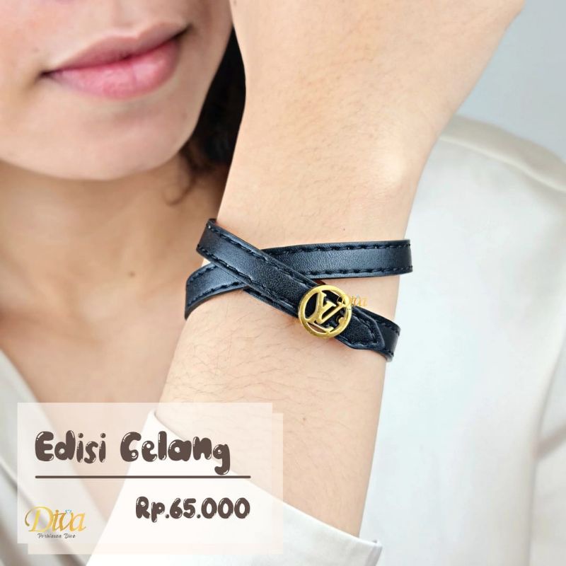 GELANG KULIF LILIT RING ELVI (ring gold)