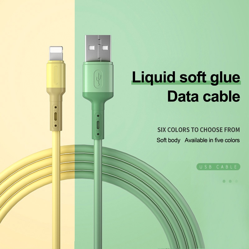 Kabel data / Fast Charging Micro USB / Type C Untuk Apple / Android