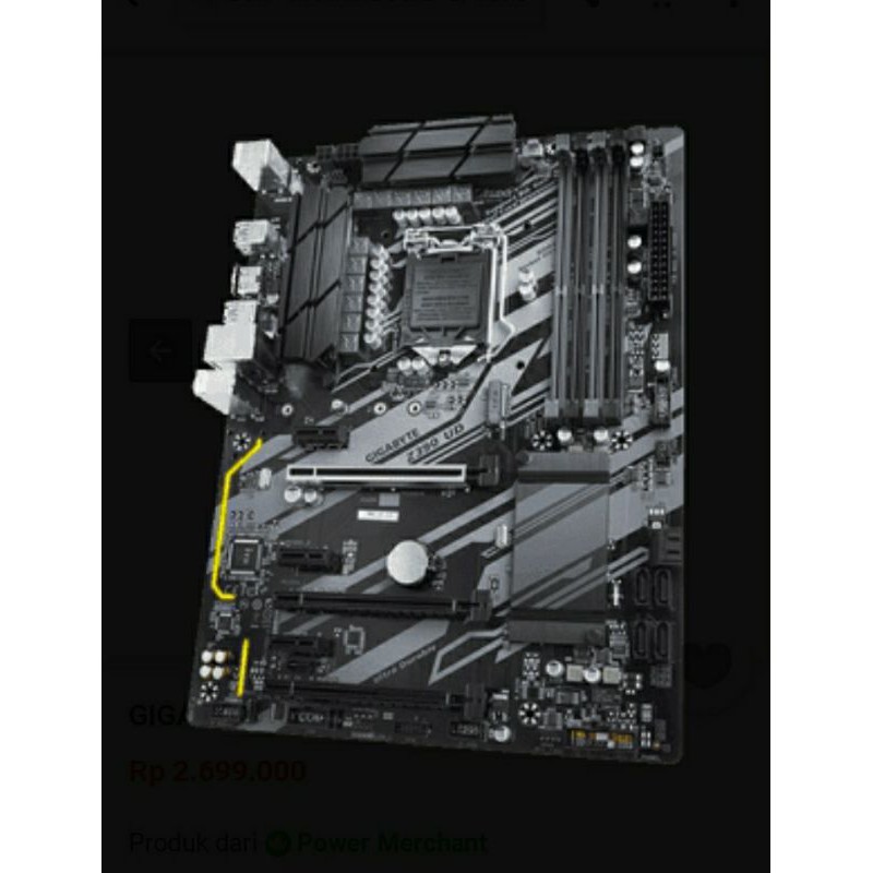 Motherbosrd Gigabyte Z390 UD (LGA1151V2, Z390, DDR4, USB3.1, SATA3) Garansi Resmi