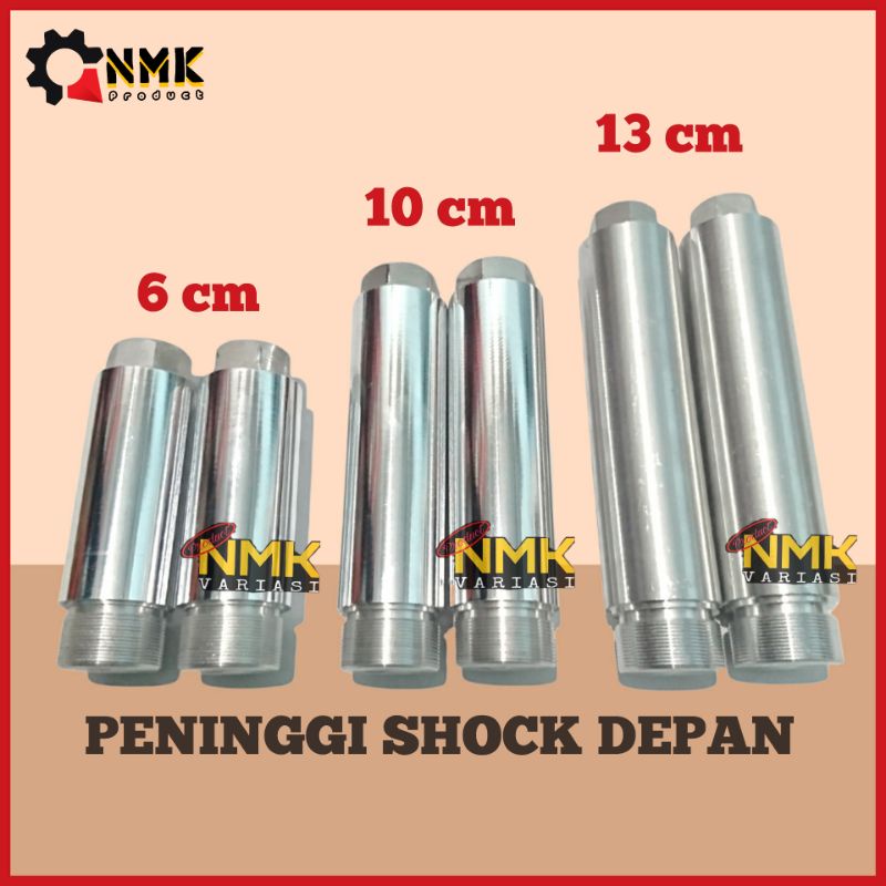 Peninggi Shock Depan Cb150r Old New Tiger Megapro Verza Tinggi 6 10 13 Cm