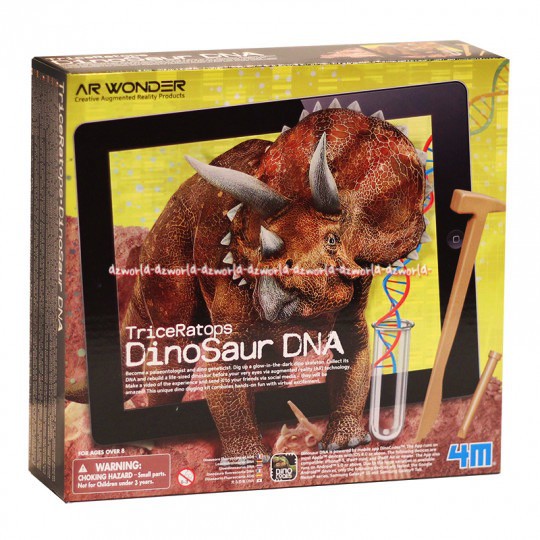 4M Triceratops Dino DNA Kit Dinosaurus DNA