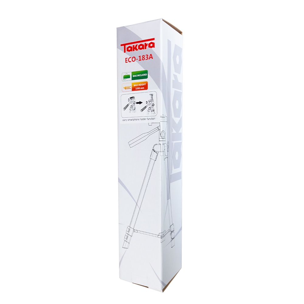 TAKARA ECO-183A, Tripod untuk kamera HP DSLR + HP Holder-2