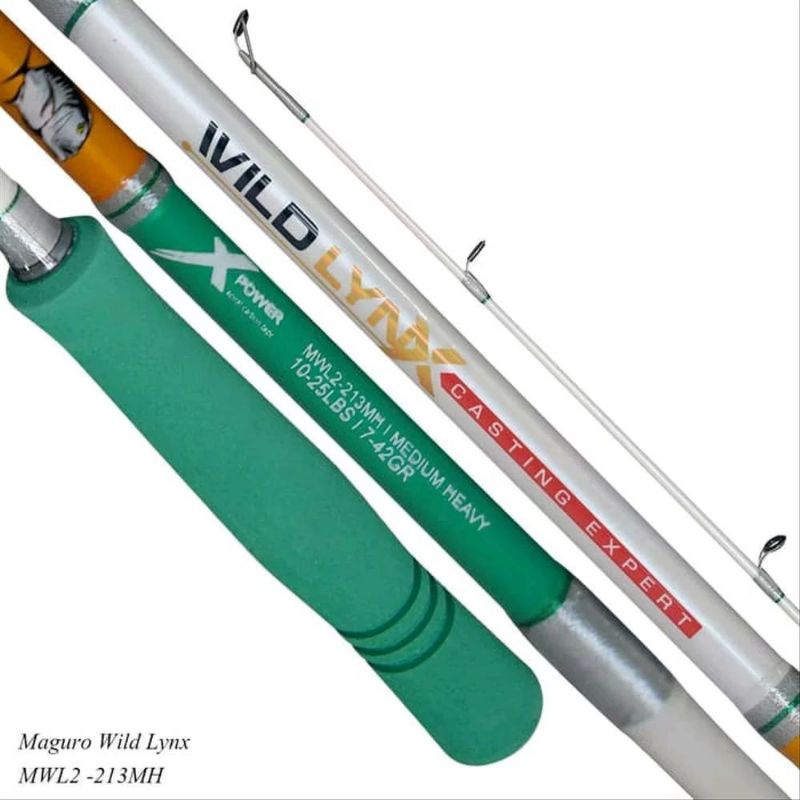 Joran Maguro Wild lynx | Full Fuji | Laut | Galatama Bawal