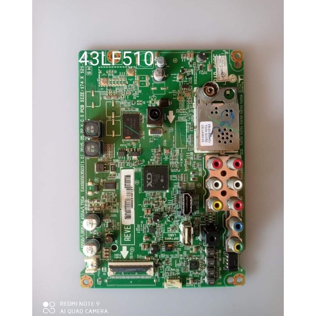 MB - MAINBOARD TV LED LG 43LF510T - 43LF510