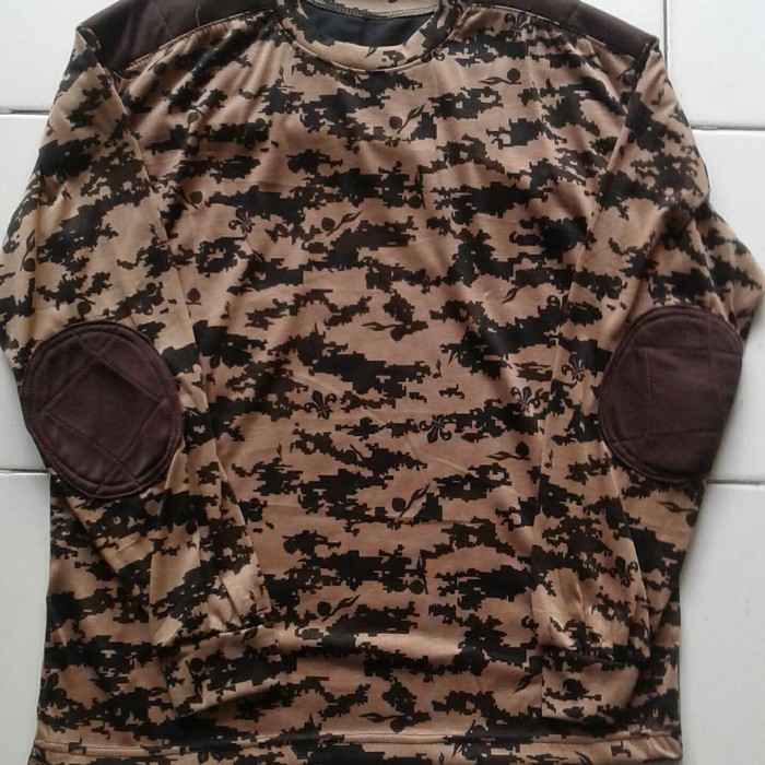 SKD    kaos lengan panjag army