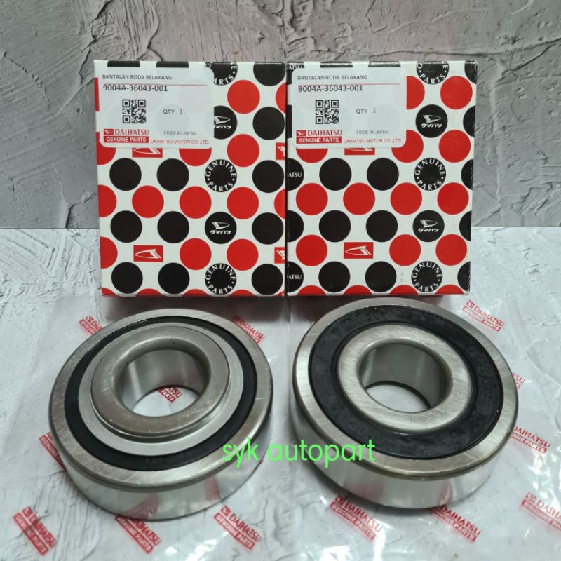 BEARING RODA BELAKANG GRAND MAX LUXIO