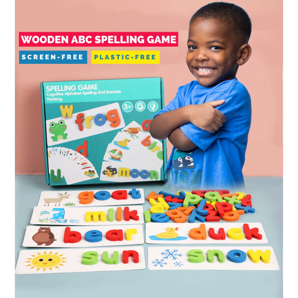 RESTOCK MAINAN EDUKASI SPELLING GAME