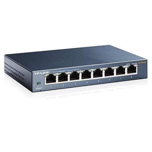 Networking TP - Link Switch 8 Port Gigabit 10/100/1000 - TL-SG108