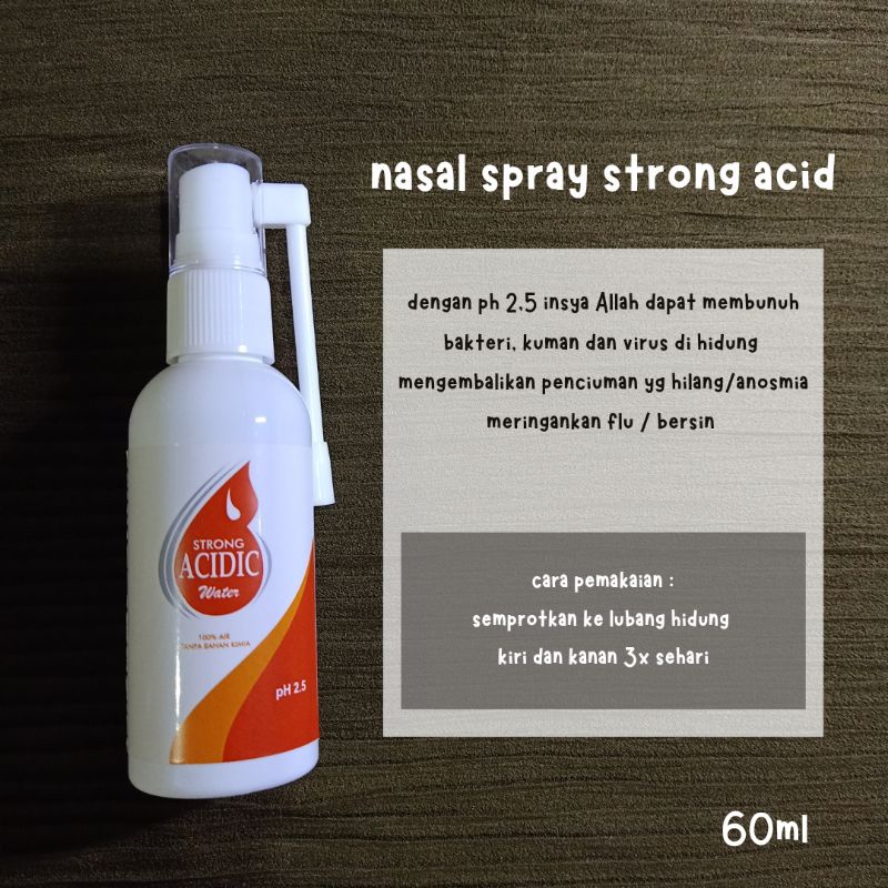 NASAL SPRAY STRONG ACID ANOSMIA