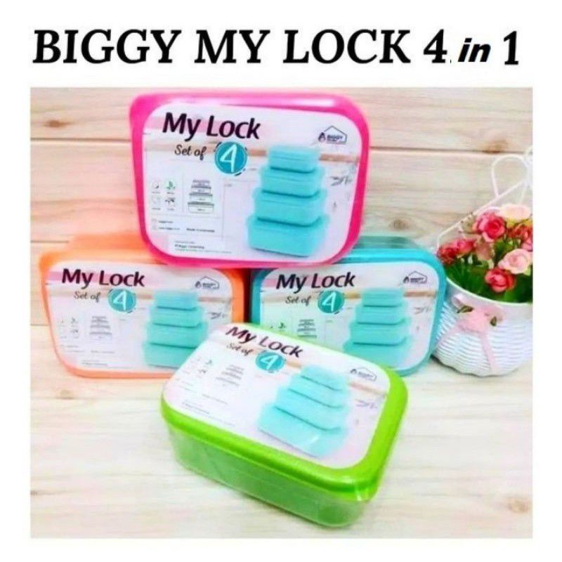 Toples Biggy My Lock, Tempat makan, Kotak makan