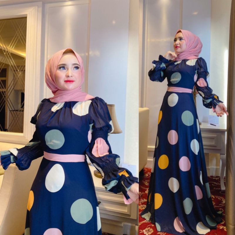 dress polkadot brand shellasaukia