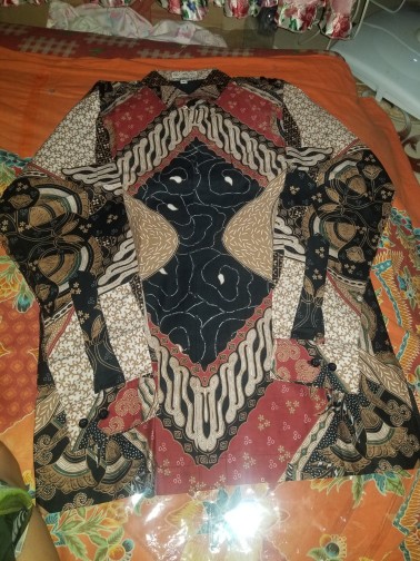 Kemeja Batik Modern Pria Lengan Panjang Original Full Furing Kalem Style