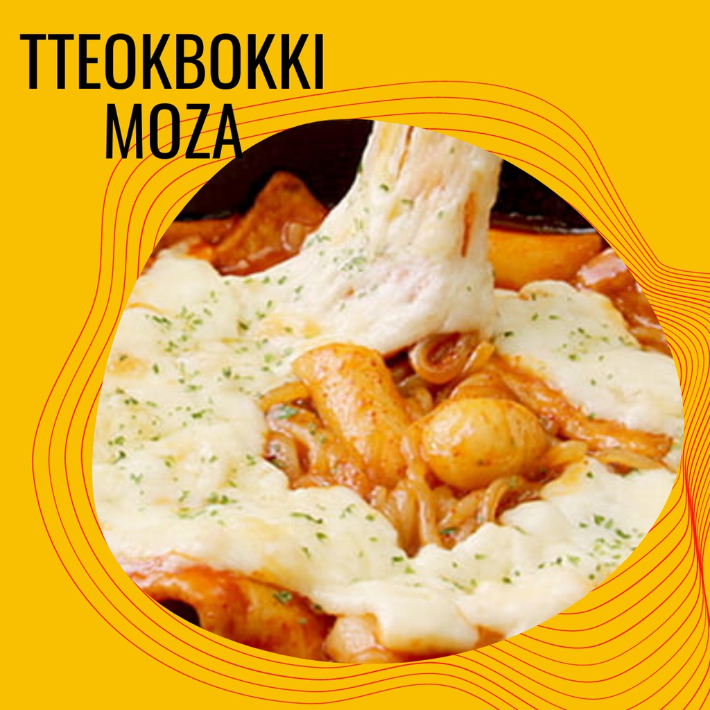 

Tteokboki/Topokki Instan Mozarella