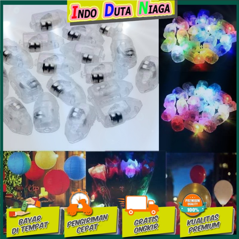 WuFang Lampu Balon LED Multifungsi 50 PCS - XX50