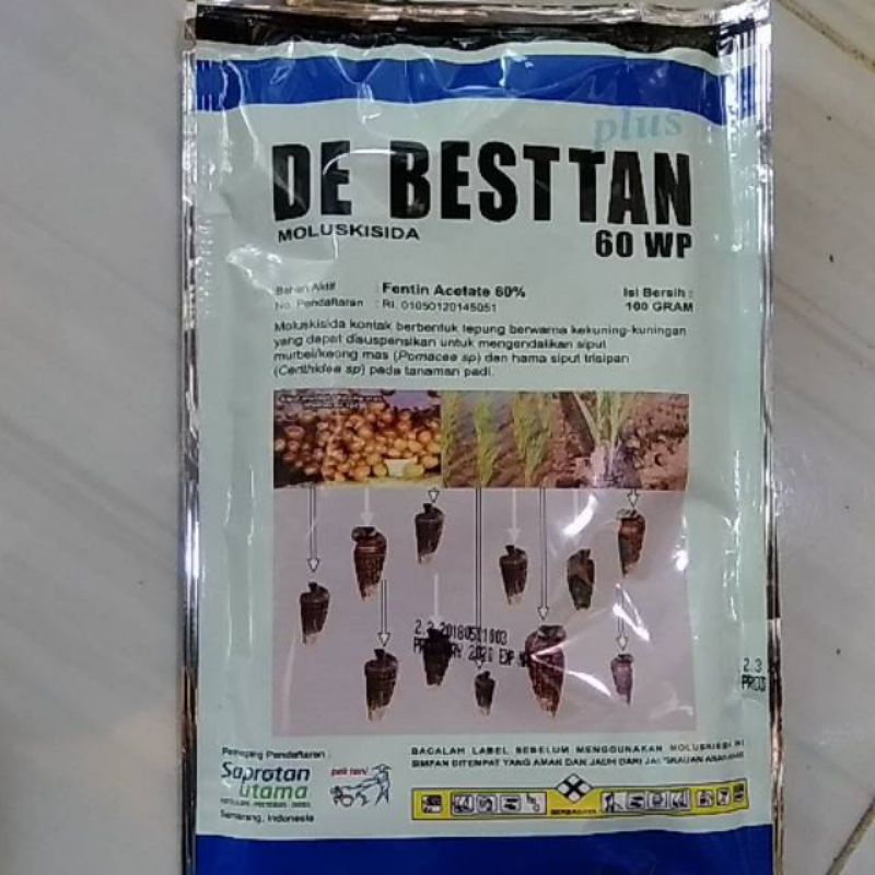 Keong Racun DE BESTTAN DEBESTAN 60 WP BESTAN Racun siput