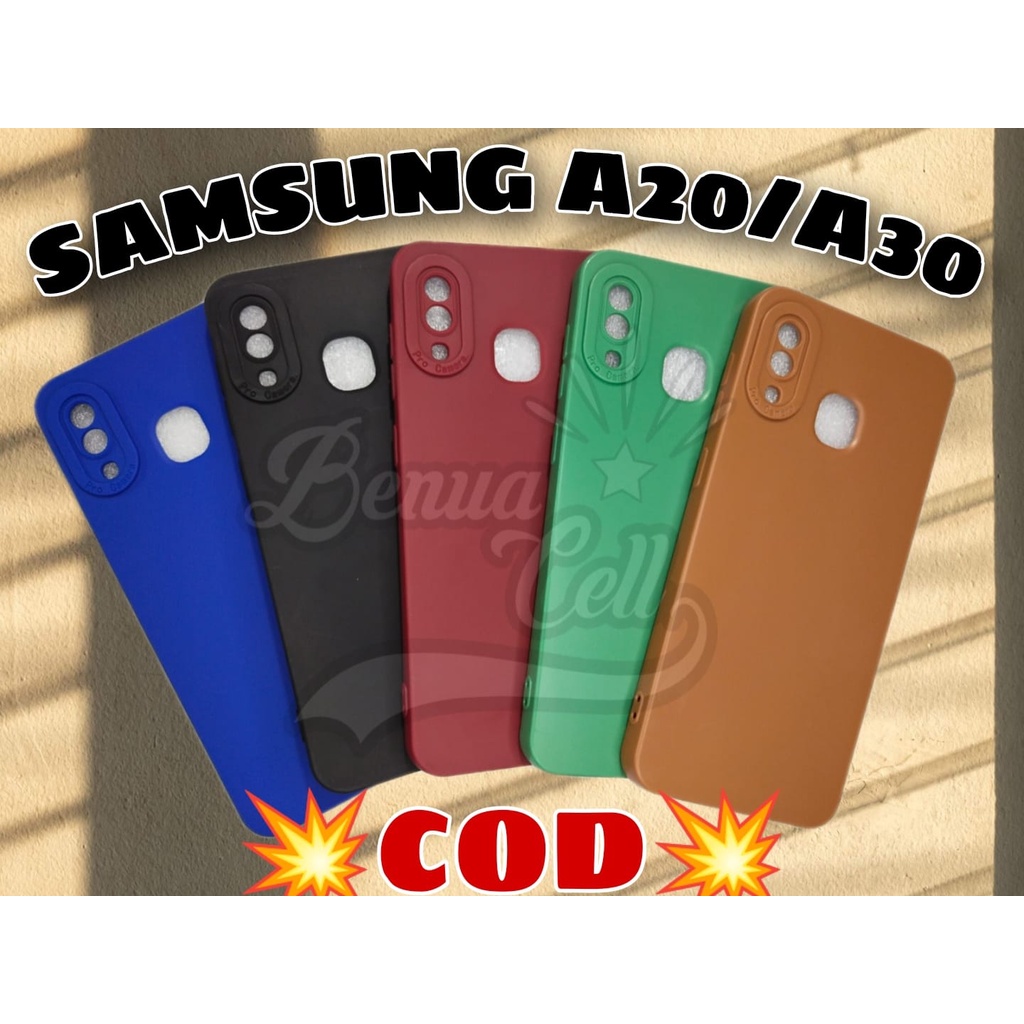 SAMSUNG A20 A30, A20S, A21S SOFTCASE PRO KAMERA PC SAMSUNG GALAXY A20/A30 // A20S // A30S - BDC