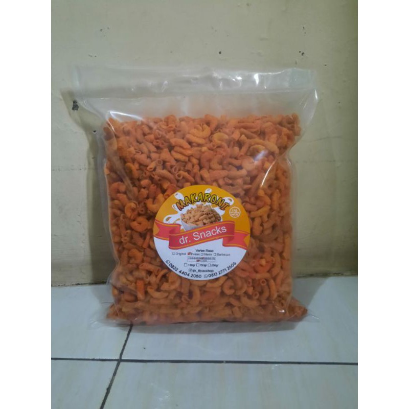 

Makaroni Pedas 150gr dr.Snacks