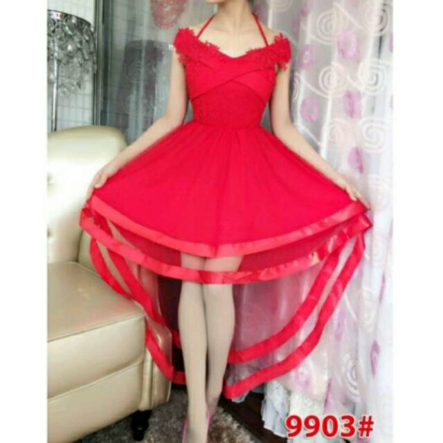 DRESS EKOR / GAUN
