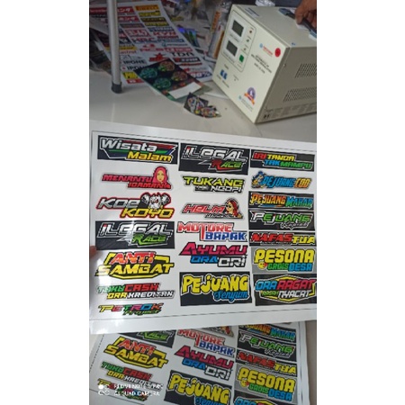 

Stiker Pack Kata Kata Lucu Isi Banyak Grosir