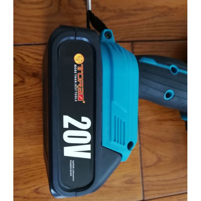 bor cordless TORA 20v / bor beton bor cas bor baterai 20volt tora