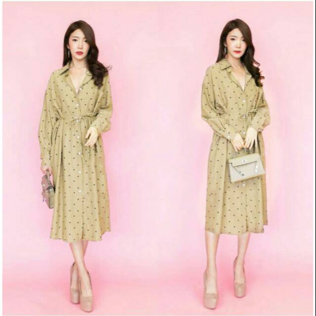 Maxy Jumbo Polka LD 110/Maxy Polka/Longdress Polka/gamis