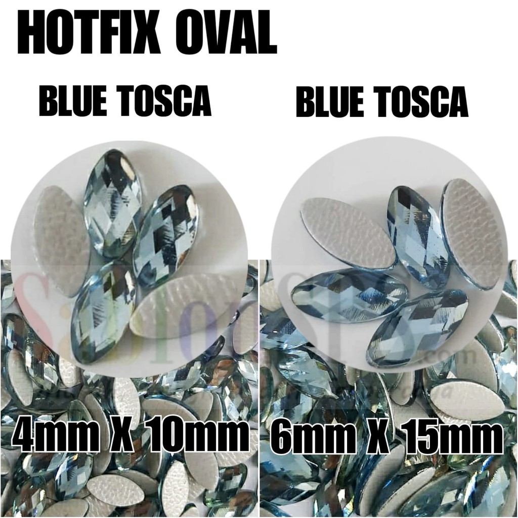 HOTFIX RHINESTONE OVAL