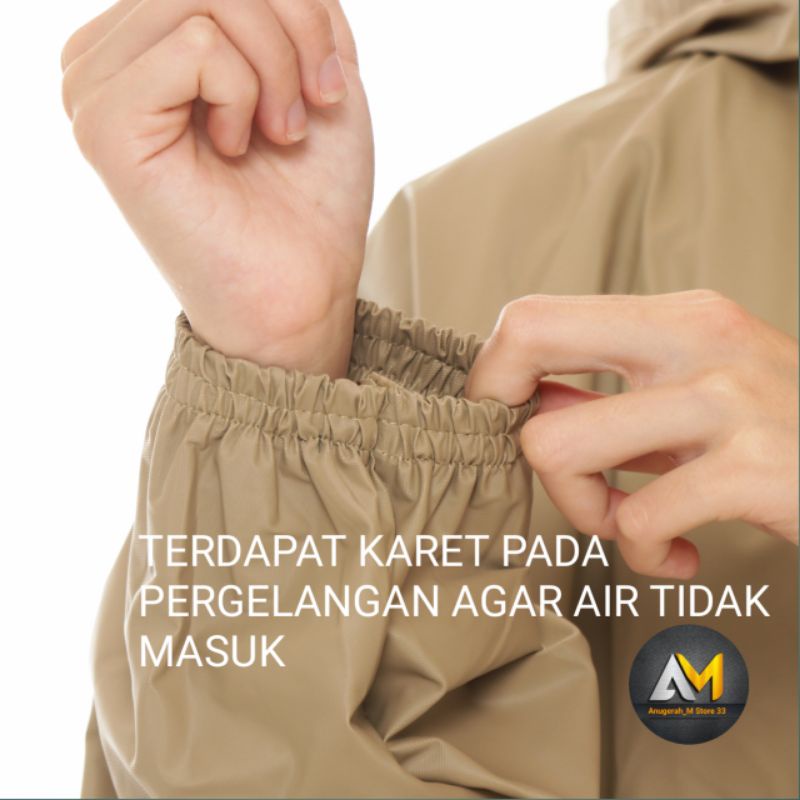 JAS HUJAN RAINCOAT, ANTI REMBES Pria Wanita BY AKULA ORIGINAL THE BEST QUALITY