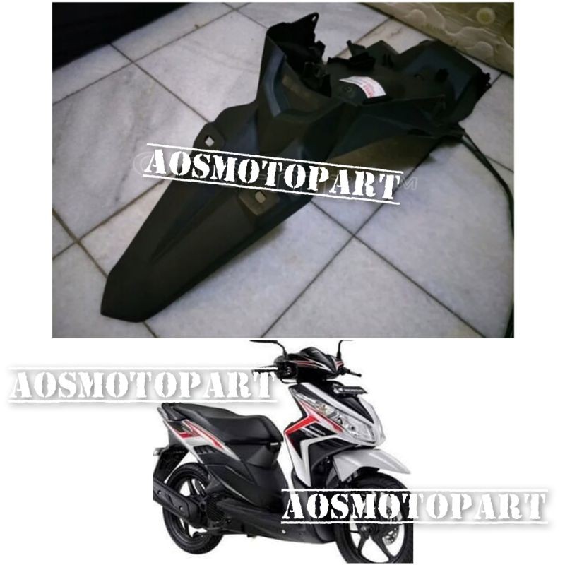 spakbor belakang Vario 110 techno Vario 110 CBS lama karbu spakbor belakang Vario 110 techno karbu