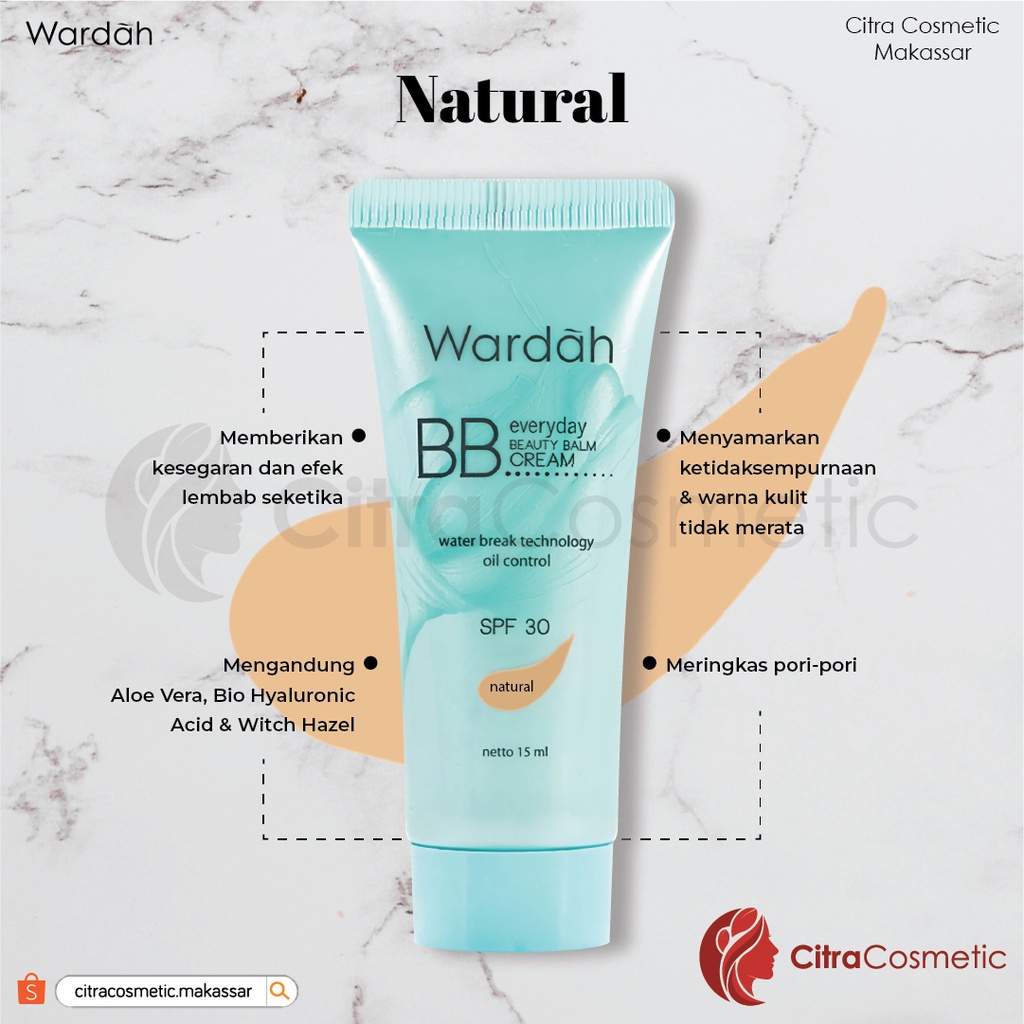 Wardah Everyday BB Cream 15 Ml