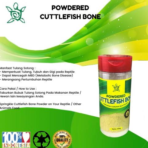 

[COD] Bubuk Tulang Sotong 120gr / Cuttlefish Bone [COD]