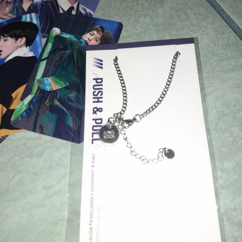 Merchandise BTS Jungkook Postcard + PC & Bracelet