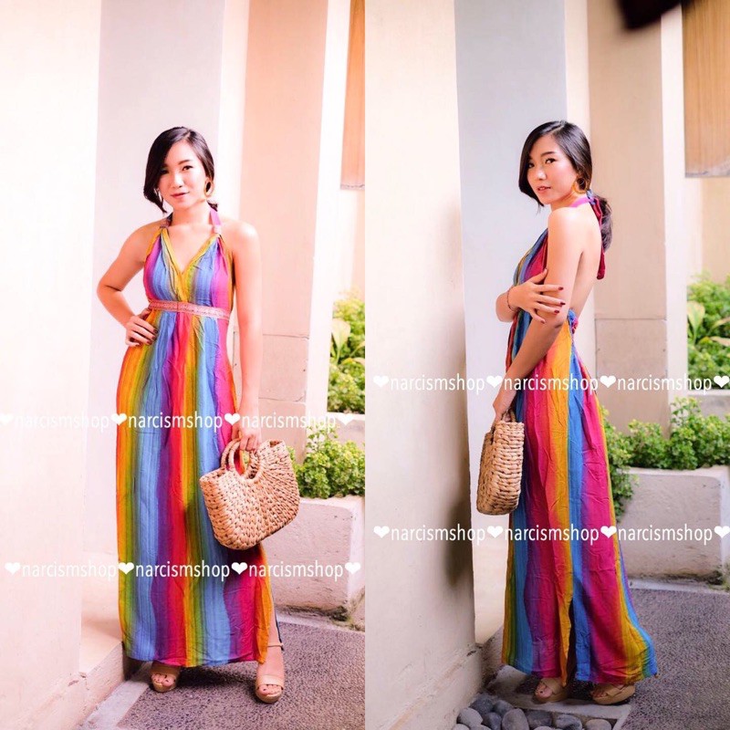 LONGDRESS TEPI (PILIH WARNA/MOTIF GESER PICTNYA)