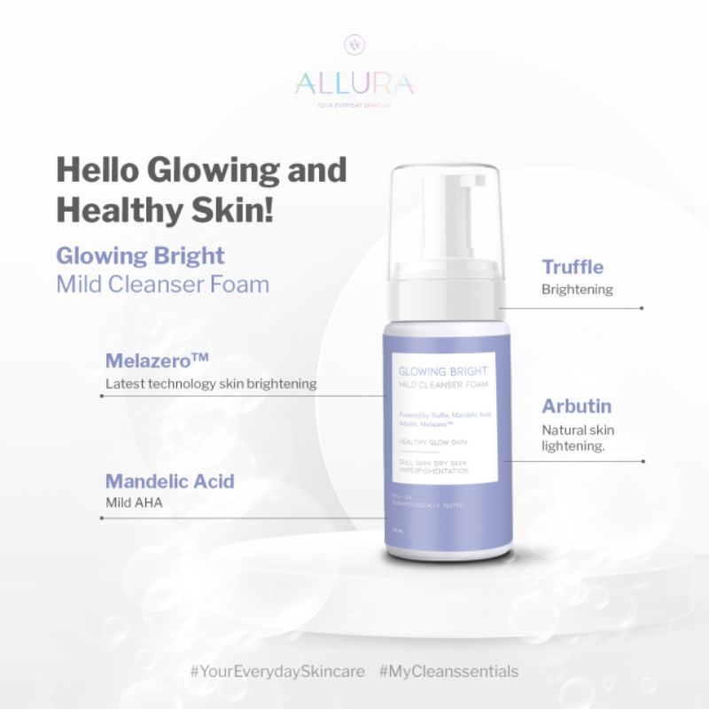 Allura Mild Cleanser Foam - 100ml