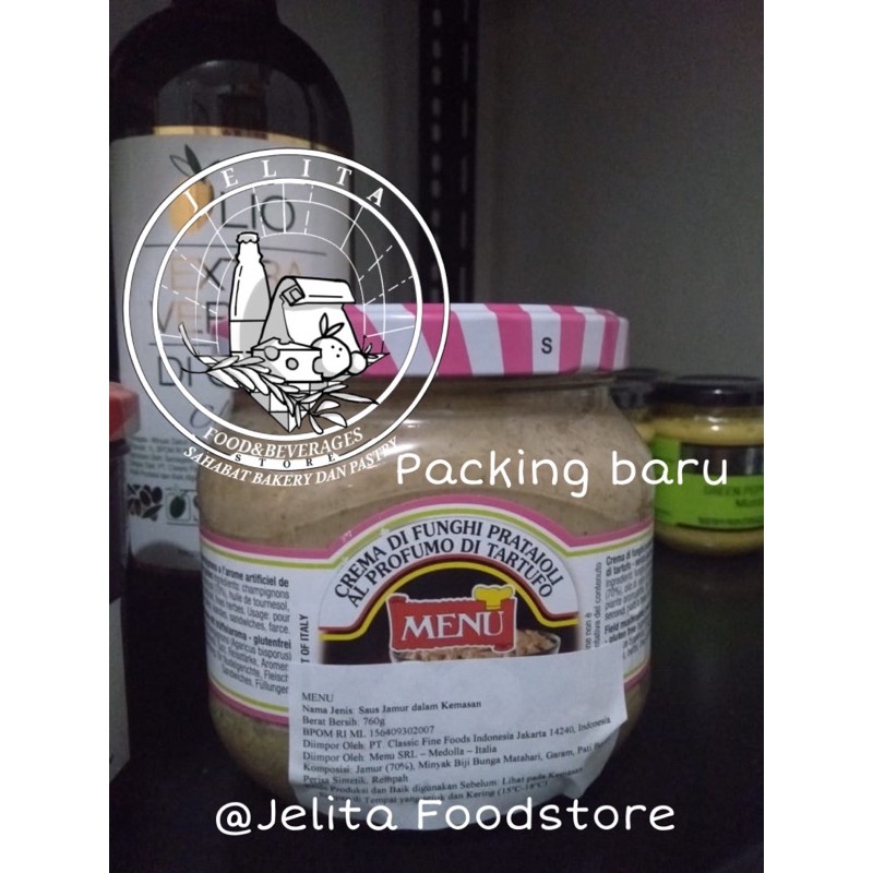 

Menu Mushroom Cream with Essence of White Truffle 760gr
