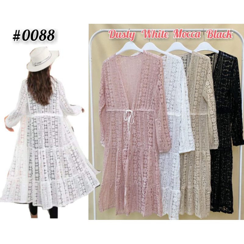 long cardigan brukat import premium/long cardigan brukat/outher brukat