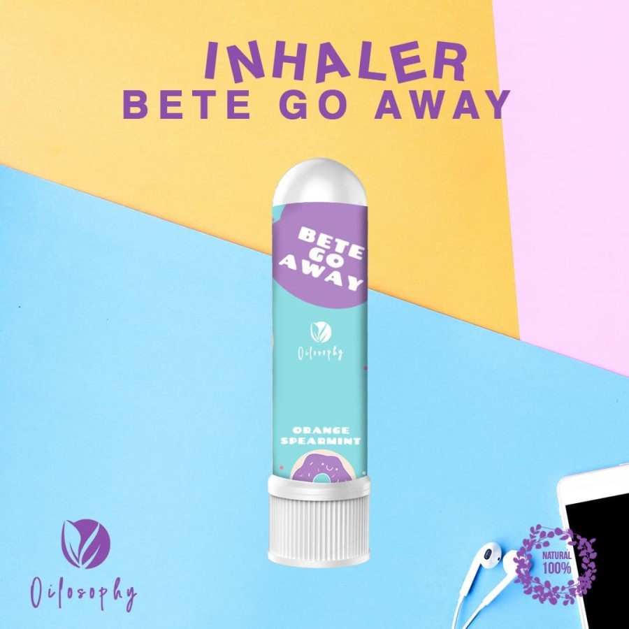 OILOSOPHY INHALER ESSENTIAL OIL INSOMNIA DIET HAPPY ALERGI | MINYAK ESENSIAL AROMATERAPI